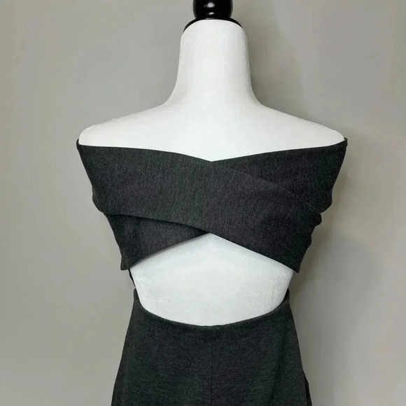 Talula Varndell Off the Shoulder Grey Dress - Picture 5 of 14